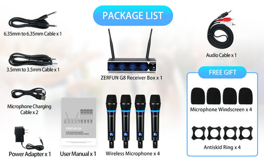 Zerfun G8 Pro UHF Wireless Microphone System Review: A Comprehensive Guide